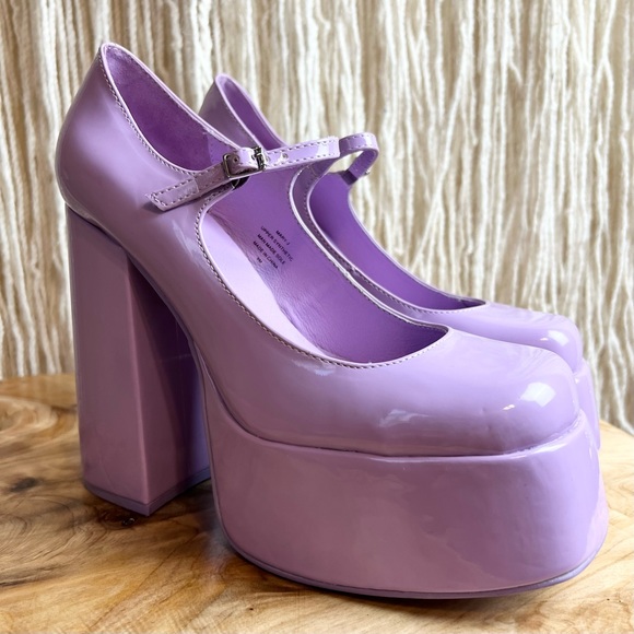 🛑SOLD🛑Jeffrey Campbell Mary J Platform Pump Lilac- Women’s 9M - Picture 5 of 12